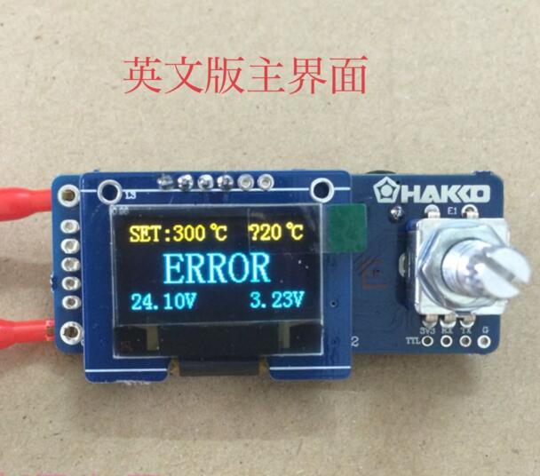 T12 Màn Hình Hiển Thị Kỹ Thuật - đánh giá và giá T12 Soldering Station Oled