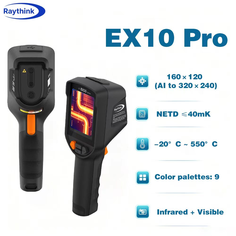 Raythink Ex10 Pro Handheld Inf - đánh giá và giá Thermal Imaging Camera Pcb Repair
